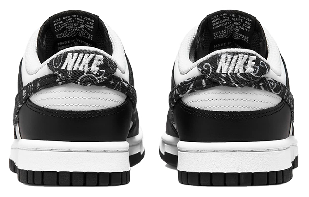 Кроссовки Nike Dunk Low Ess "Blue Paisley" (Женская размерная сетка)