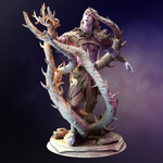 Человек Друид Шаман Маг Волшебник миниатюра для dnd, днд, pathfinder, фентези, Настольная игра, НРИ, Варгейм, РПГ