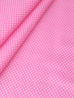 Ткань бязь плательная, рис. "Горох 2 мм", ширина 150 см, арт. 610