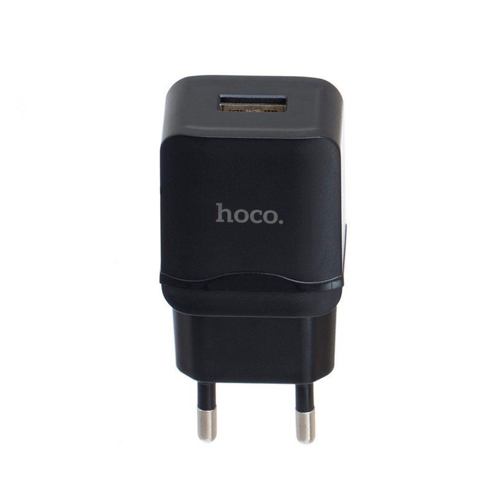 Сетевой адаптер питания HOCO C22A 2.4A (черный)