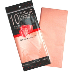 Бумага тишью Персиковая 50х66 см (10 листов)