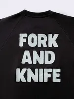 Лонгслив Hardlunch F&K черный