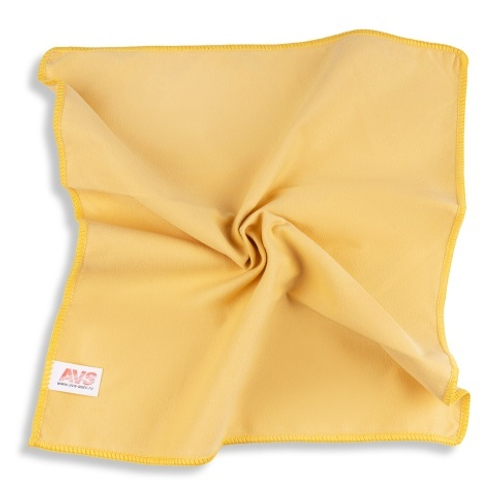 Салфетка микрофибра с текстурой замши для полировки AVS MF-6114 (35х40см)(1шт)