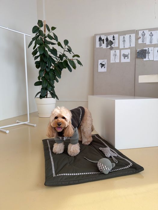 ЛЕЖАНКА САВЬЕ ДЛЯ СОБАК ХАКИ (хаки onesize)