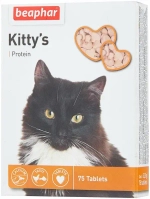 BEAPHAR Kitty's Protein Витамины для нормализации обмена веществ у кошек и котят