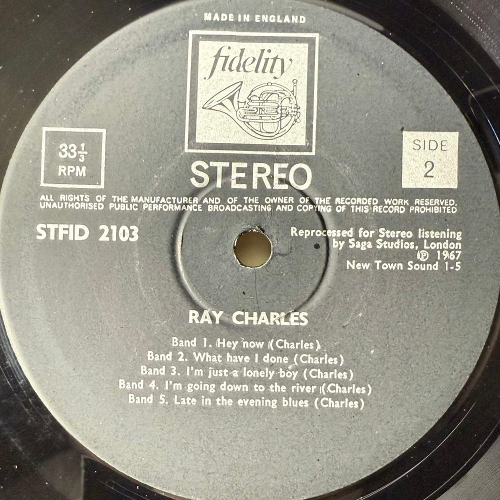 Ray Charles - Ray Charles (Англия 1967г.)