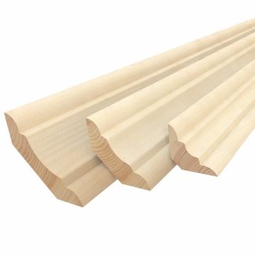 Плинтус деревянный Осина