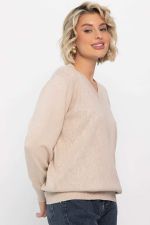 Джемпер хлопковый Кристина (бежевый) Б14626-4М LT Collection