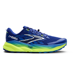Кроссовки для бега мужские Brooks Cascadia 19 M Сине-Лайм