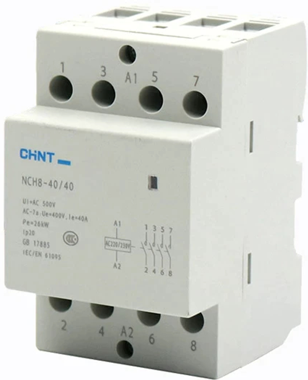 Контактор модульный CHINT 256099