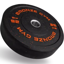 Диск бамперный  BRONZE GYM 25КГ Д50