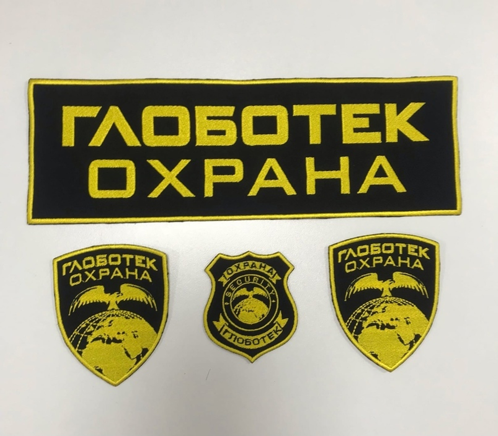 Вышивка шевронов, логотипов.