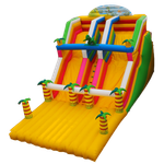 Надувной батут-горка "Горные приключения"