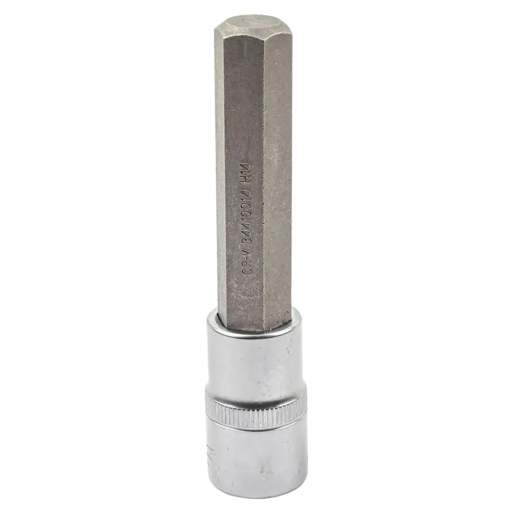 Головка-бита 6-гранная 14мм 1/2''(L-100мм) Forsage F-34410014