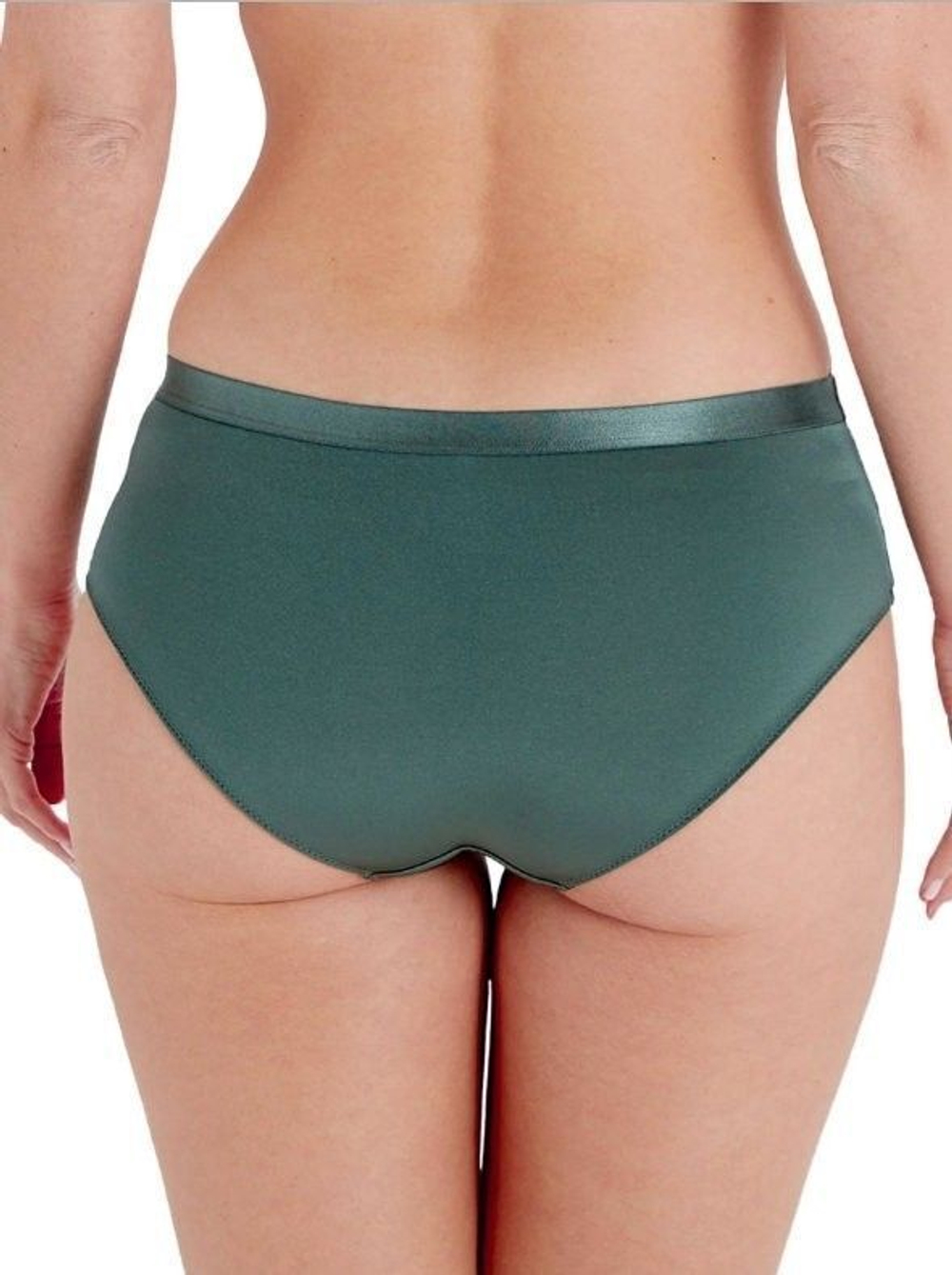 Трусики-шортики Botanical Lace (Размер: M) (Цвет: изумрудный)