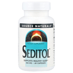 Source Naturals, Седитол, 60 капсул