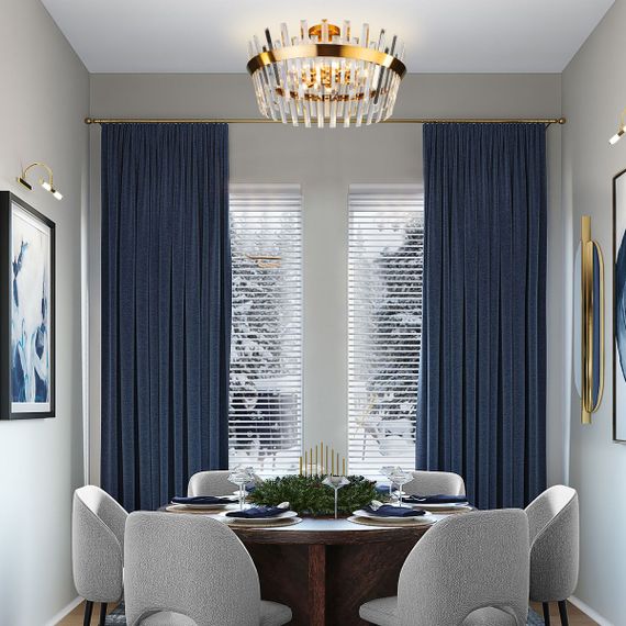 Потолочная люстра Eurosvet Steccato 10111/8 золотая бронза/прозрачный хрусталь Strotskis Smart