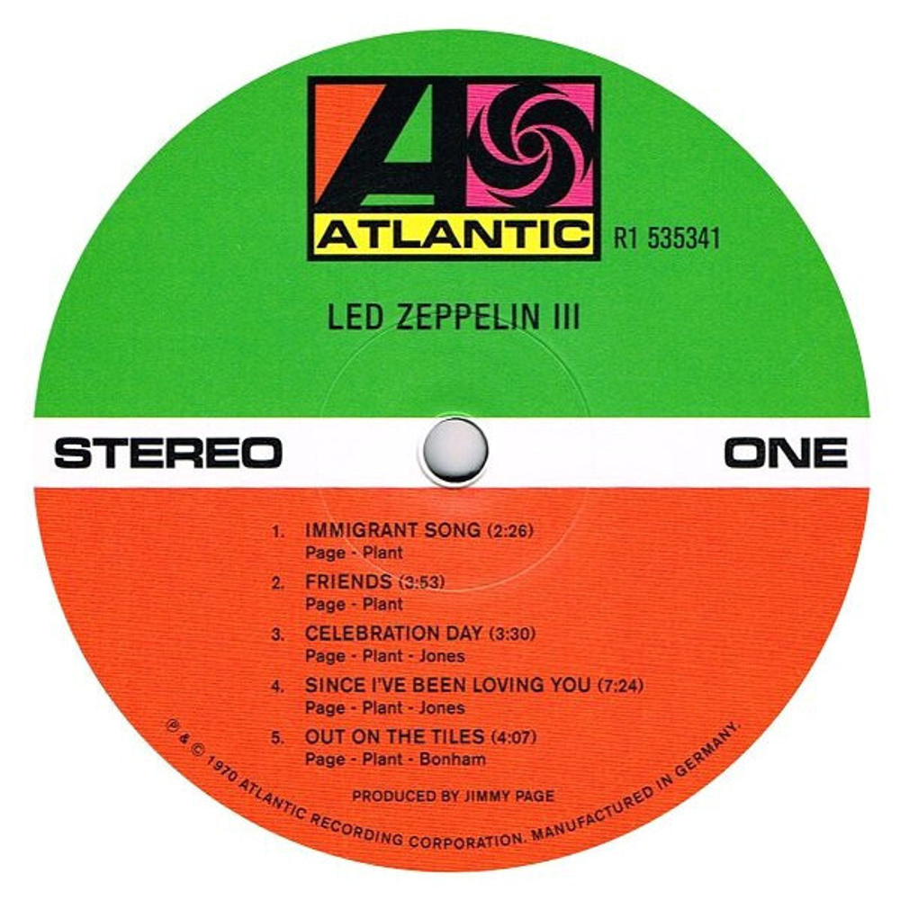 Led Zeppelin / Led Zeppelin III (Deluxe Edition)(2LP)