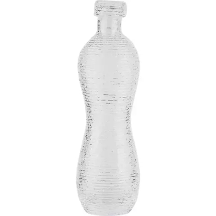 Бутылка «Мультиколор» для воды с крышкой стекло 1,3л D=10,H=32см прозр