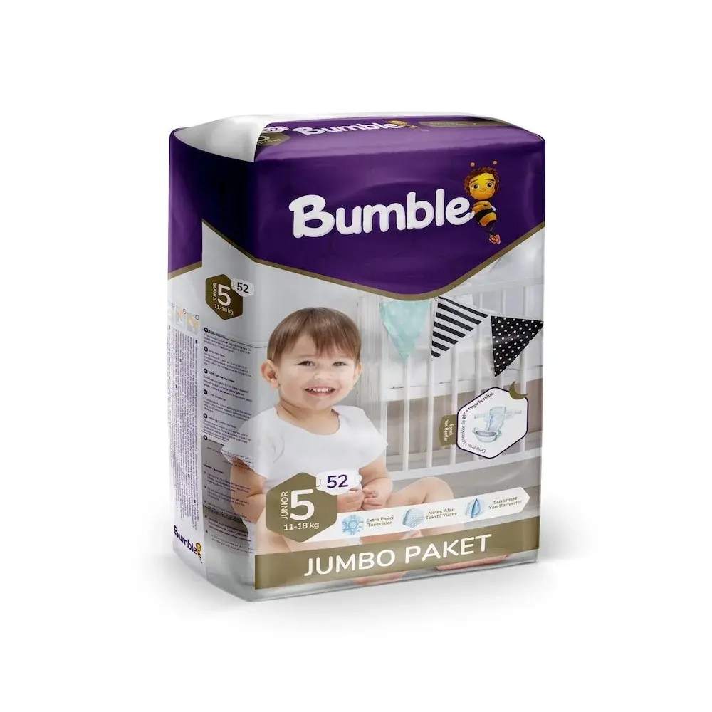 BUMBLE DIAPER JUMBO PACKAGE NO:2 80 LI*4 (кор)