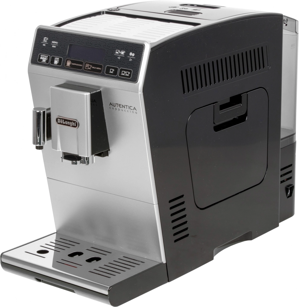 Кофемашина Delonghi Autentica ETAM29.660.SB 1450Вт серебристый/черный