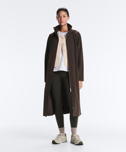 Oysho Ультралегкий плащ с водонепроницаемостью 10 000 мм, коричневый