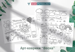 Арт-коврики "Весна"