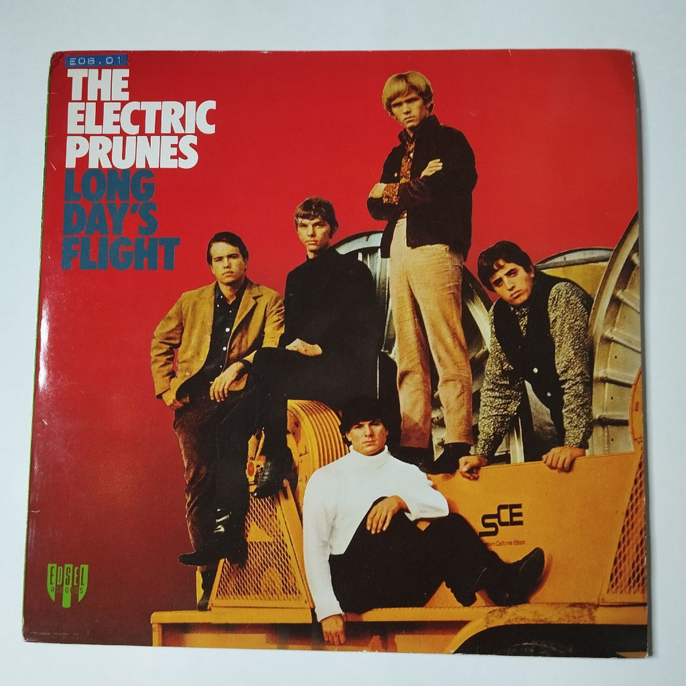 Винтажная виниловая пластинка LP The Electric Prunes Long Day's Flight (UK 1986)