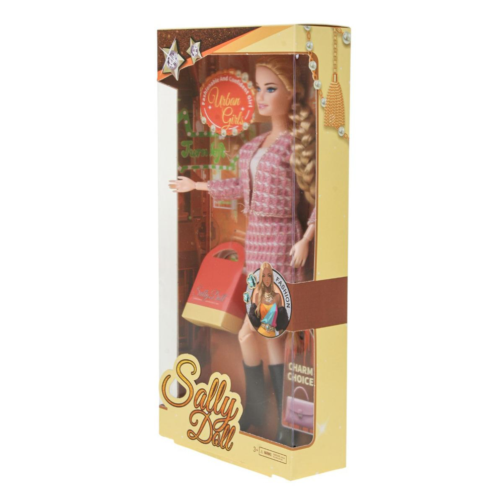 Кукла тип модель, с аксесс. в ассорт. коробка 2382-3