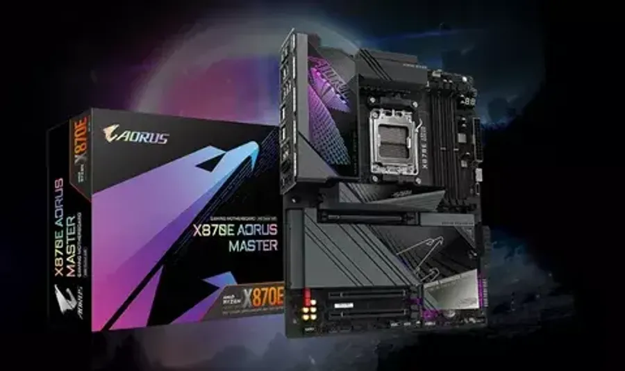 Gigabyte представила материнскую плату X870E Aorus Master