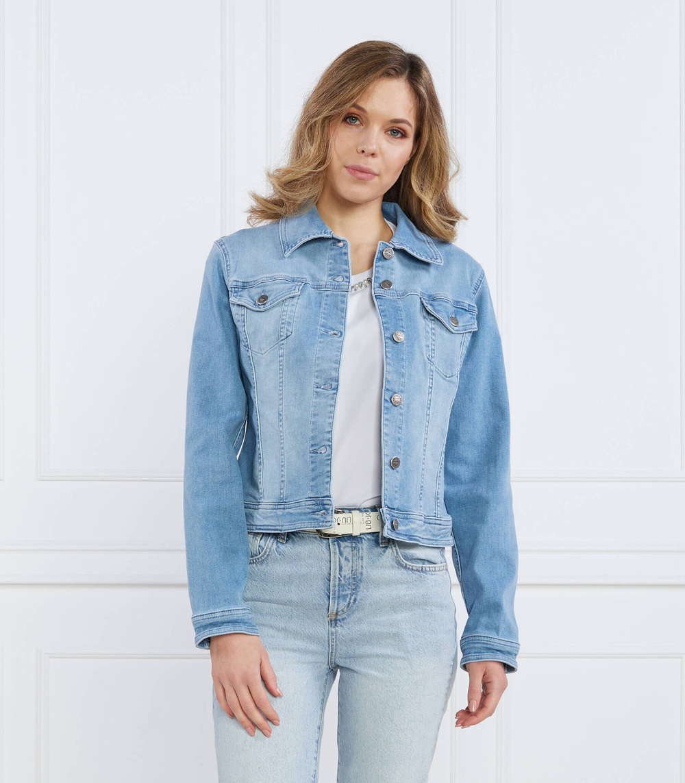 Джинсовая куртка Liu Jo - голубой(UA3046 D4615)