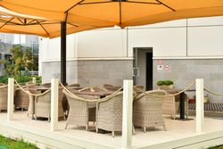 "Равенна" плетеное кресло из искусственного ротанга, цвет бежевый