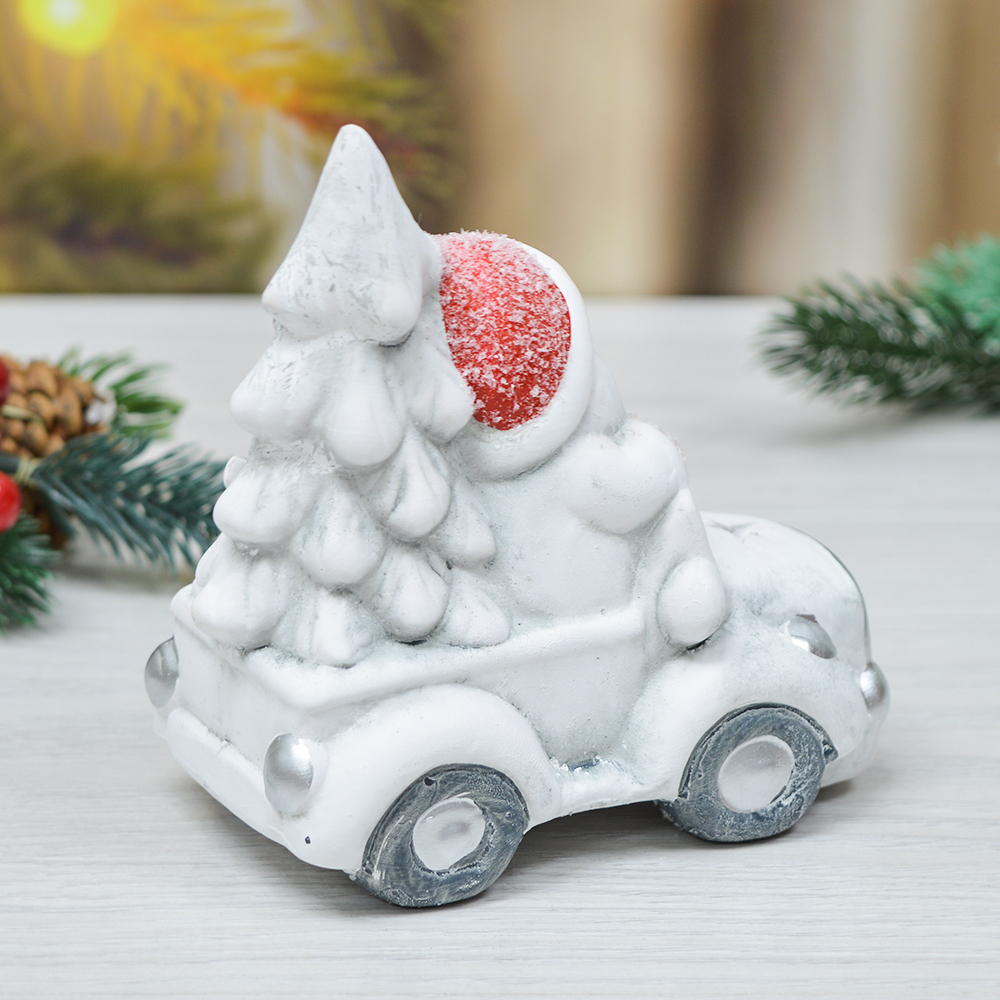 Сувенир новогодний с подсветкой "Дед Мороз" 11*7*11см, батарейки в комплекте