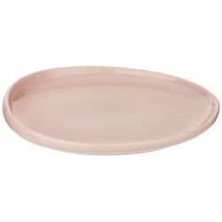 ТАРЕЛКА ЗАКУСОЧНАЯ BRONCO "FUSION" 23*20,5СМ, ПУДРОВАЯ (МАЛ=2ШТ./КОР=24ШТ.)