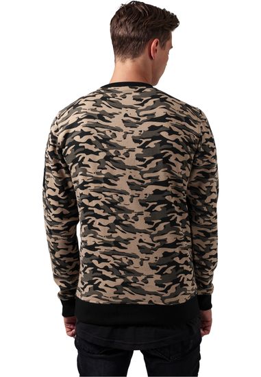 Толстовка URBAN CLASSICS Sweat Camo Bomber Hoody Wood Camo