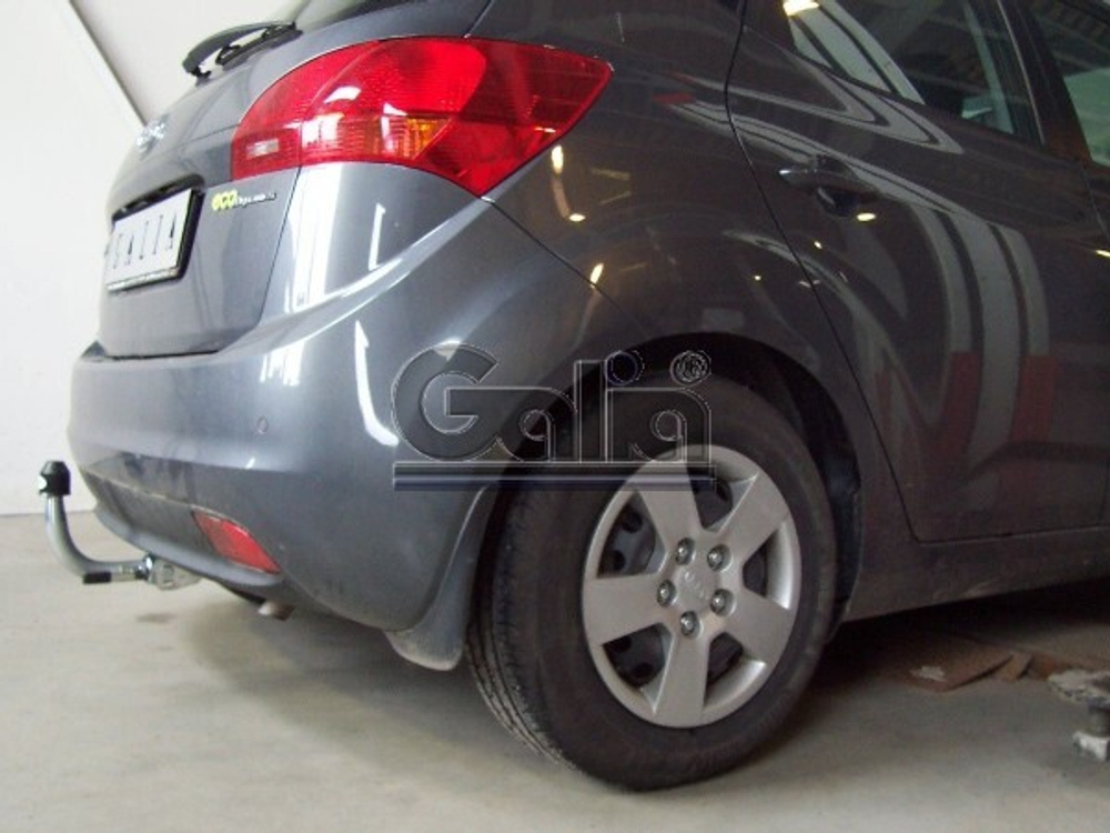 Фаркоп оцинкованный Galia K035A для Kia Venga 2010-2017(паспорт и сертификат в комплекте)(без электрики)