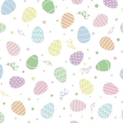 пасхальный паттерн с яйцами