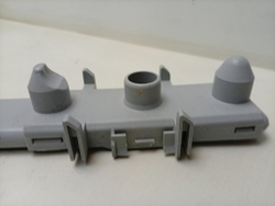 LFTA+5H1741 ктп11 Труба подводящая верхняя для посудомоечных машин Indesit, Ariston C00256576 б/у