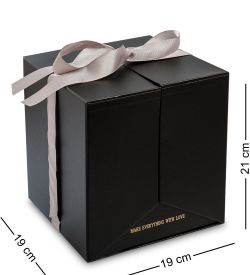 WG-95-B Коробка подарочная «Сюрприз» цв.черный