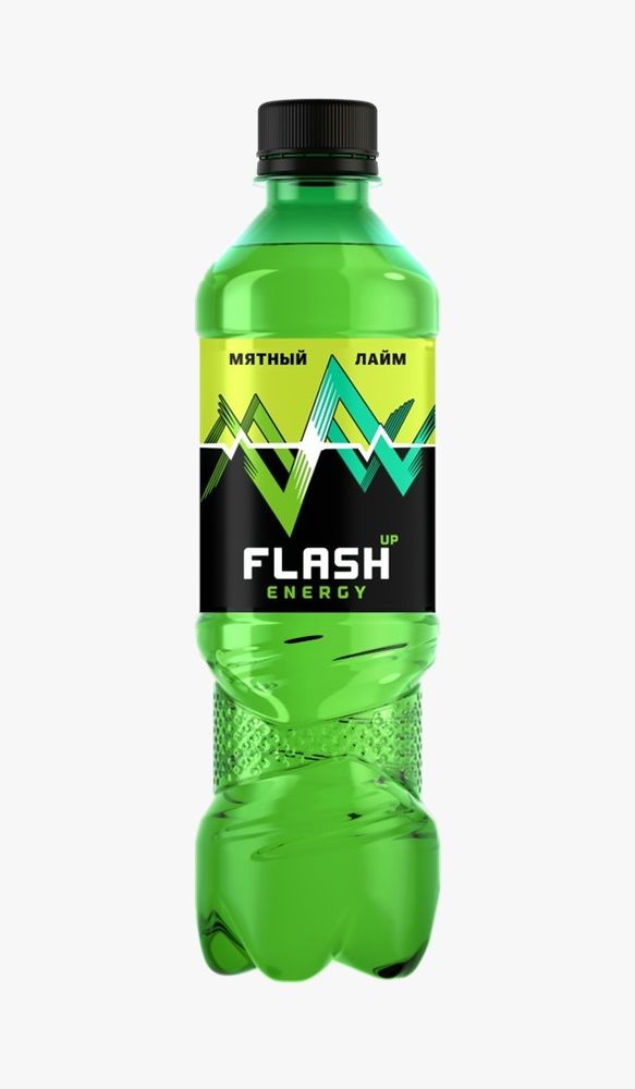 Напиток энергетический б/а Flash, мятный лайм, 0,5 л