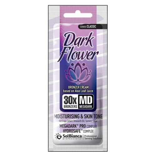 Крем - автозагар Dark Flower с маслом амаранта, экстрактом красного винограда и куркумы, 15 мл