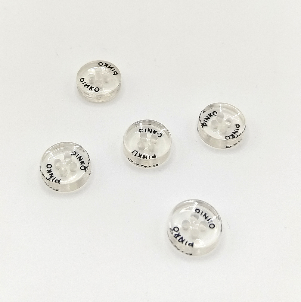 Пуговицы прозрачные PINKO