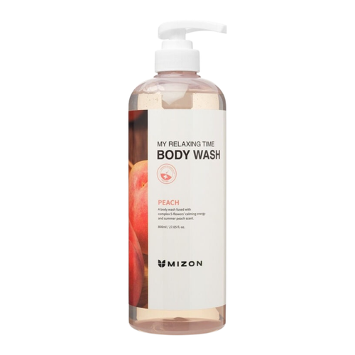 Mizon My Relaxing Time Body Wash Peach 800ml
