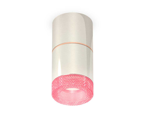 Комплект накладного светильника Ambrella light Techno Spot XS7405082 PSL/PI серебро полированное/розовый (C7405, A2073, C7405, N7193)