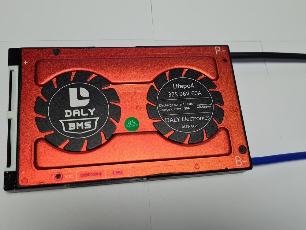 Плата контроля BMS LiFePO4 32S 96V 60A