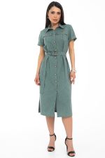 Платье-рубашка Дарина (грин) Diolche