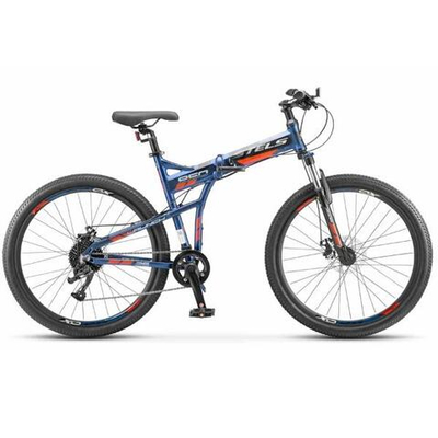 Велосипед Stels Launch 950 MD Z010 Темно-синий/красный 26Ø (EP-00007405)