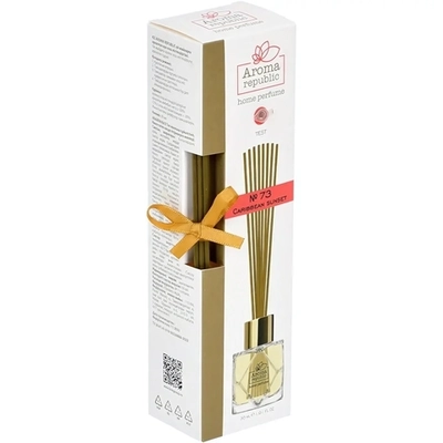 Ароматический диффузор в стеклянном флаконе 30мл «№73 Caribbean sunset» AROMA REPUBLIC