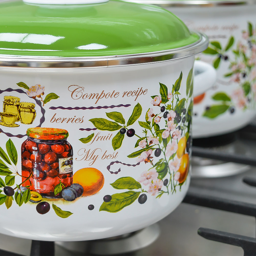 Набор кастрюль "Вкусный компот" №43