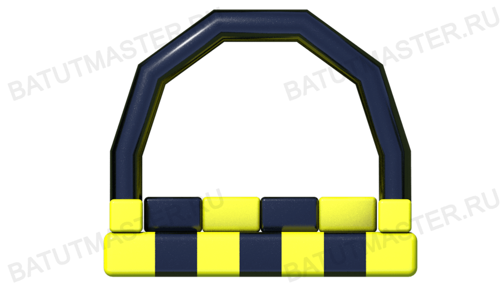 Надувной модуль препятствий «Шашки»